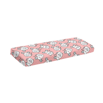 Cute Rat Pattern Print Piano Keyboard Cover