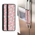 Cute Rat Pattern Print Refrigerator Handle Covers