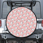 Cute Rat Pattern Print Tire Cover