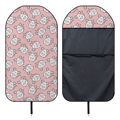 Cute Rat Pattern Print Waterproof Car Seat Cover