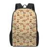 Cute Red Panda And Bamboo Pattern Print 17 Inch Backpack