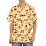 Cute Red Panda And Bamboo Pattern Print Aloha Shirt