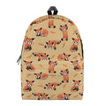 Cute Red Panda And Bamboo Pattern Print School Backpack