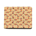 Cute Red Panda And Bamboo Pattern Print Bifold Wallet