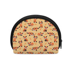 Cute Red Panda And Bamboo Pattern Print Coin Purse