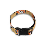 Cute Red Panda And Bamboo Pattern Print Dog Collar