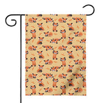 Cute Red Panda And Bamboo Pattern Print House Flag