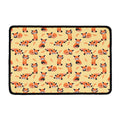 Cute Red Panda And Bamboo Pattern Print Kitchen Mat