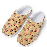 Cute Red Panda And Bamboo Pattern Print Mesh Casual Shoes