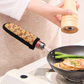 Cute Red Panda And Bamboo Pattern Print Skillet Handle Cover