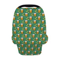 Cute Saint Patrick's Day Pattern Print Baby Seat Cover