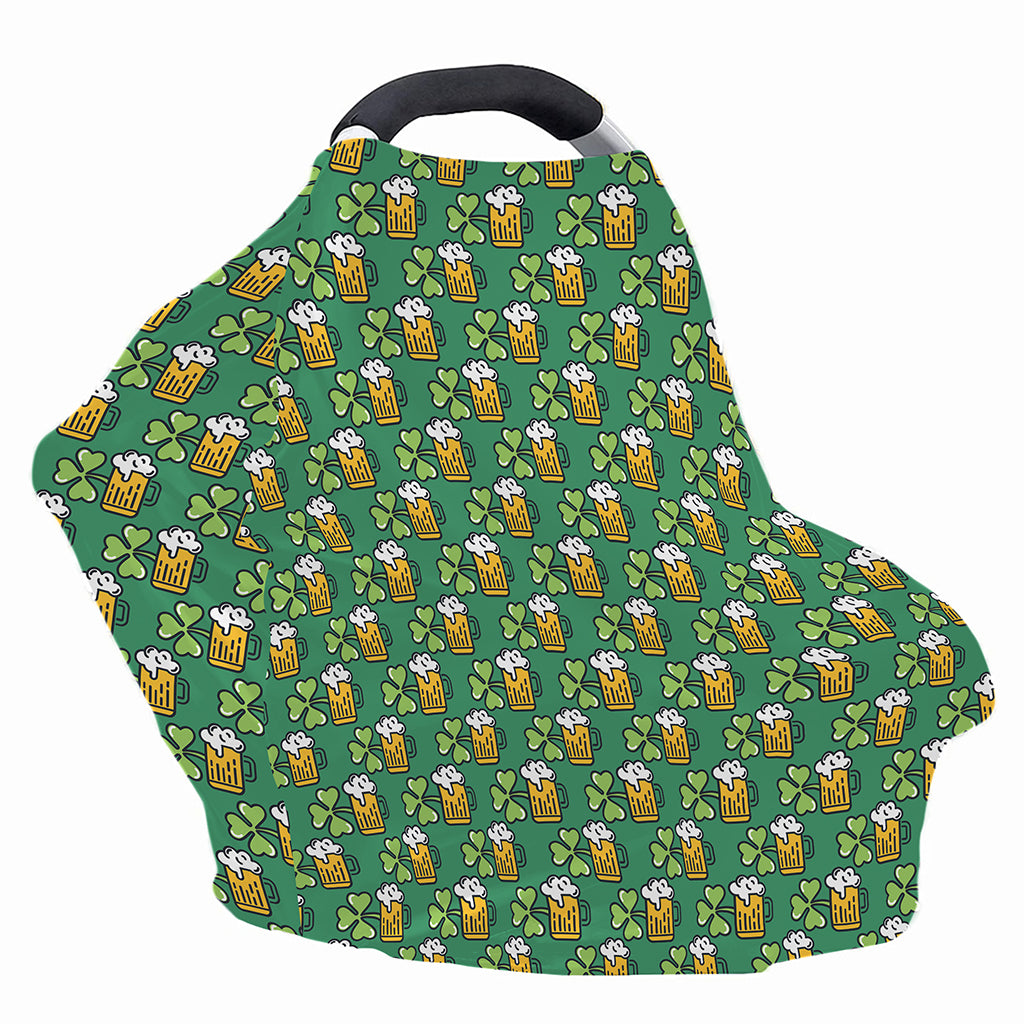 Cute Saint Patrick's Day Pattern Print Baby Seat Cover