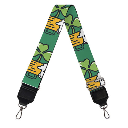 Cute Saint Patrick's Day Pattern Print Bag Strap