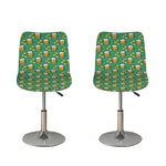 Cute Saint Patrick's Day Pattern Print Bar Stool Covers