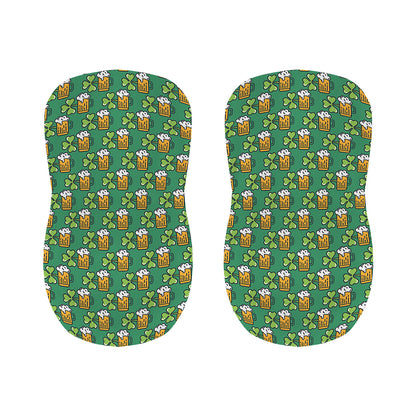 Cute Saint Patrick's Day Pattern Print Bar Stool Covers