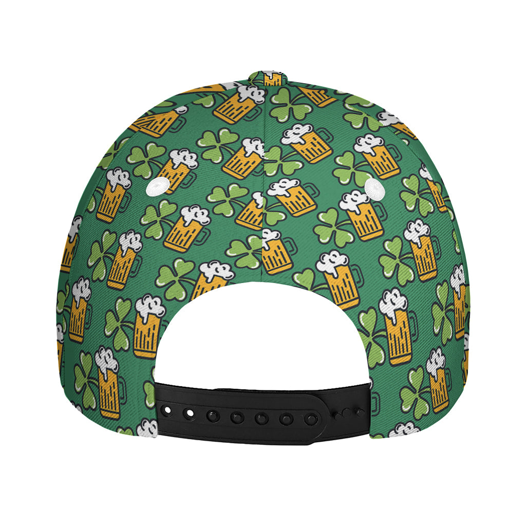 Cute Saint Patrick's Day Pattern Print Baseball Cap
