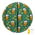 Cute Saint Patrick's Day Pattern Print Basketball