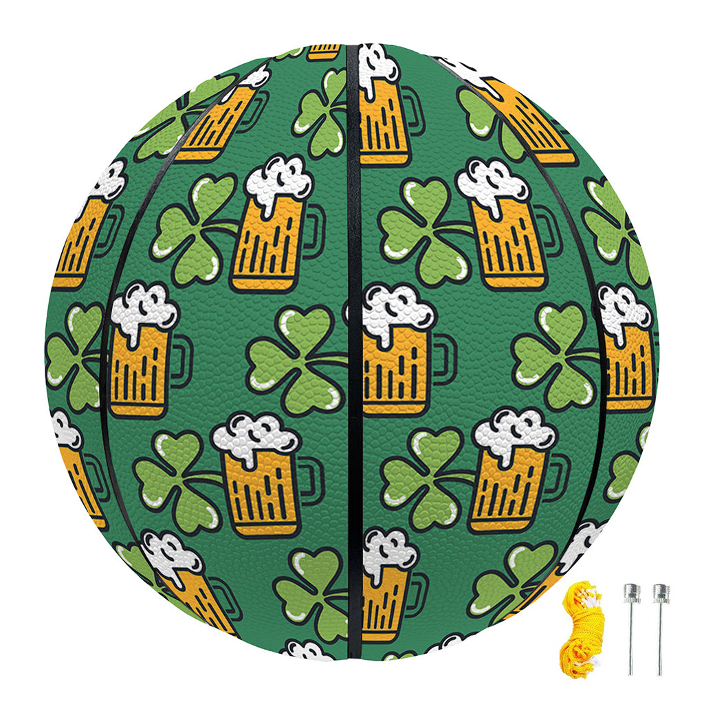 Cute Saint Patrick's Day Pattern Print Basketball