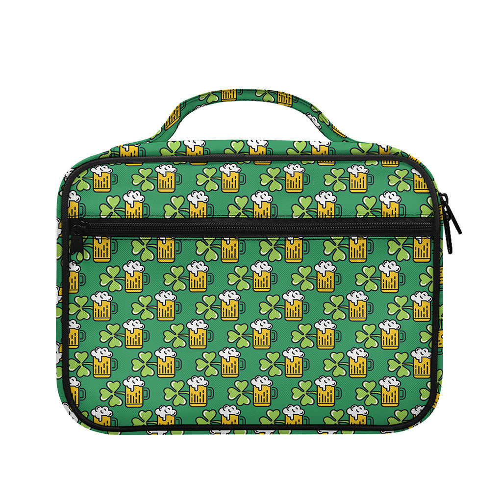 Cute Saint Patrick's Day Pattern Print Briefcase Bible Bag