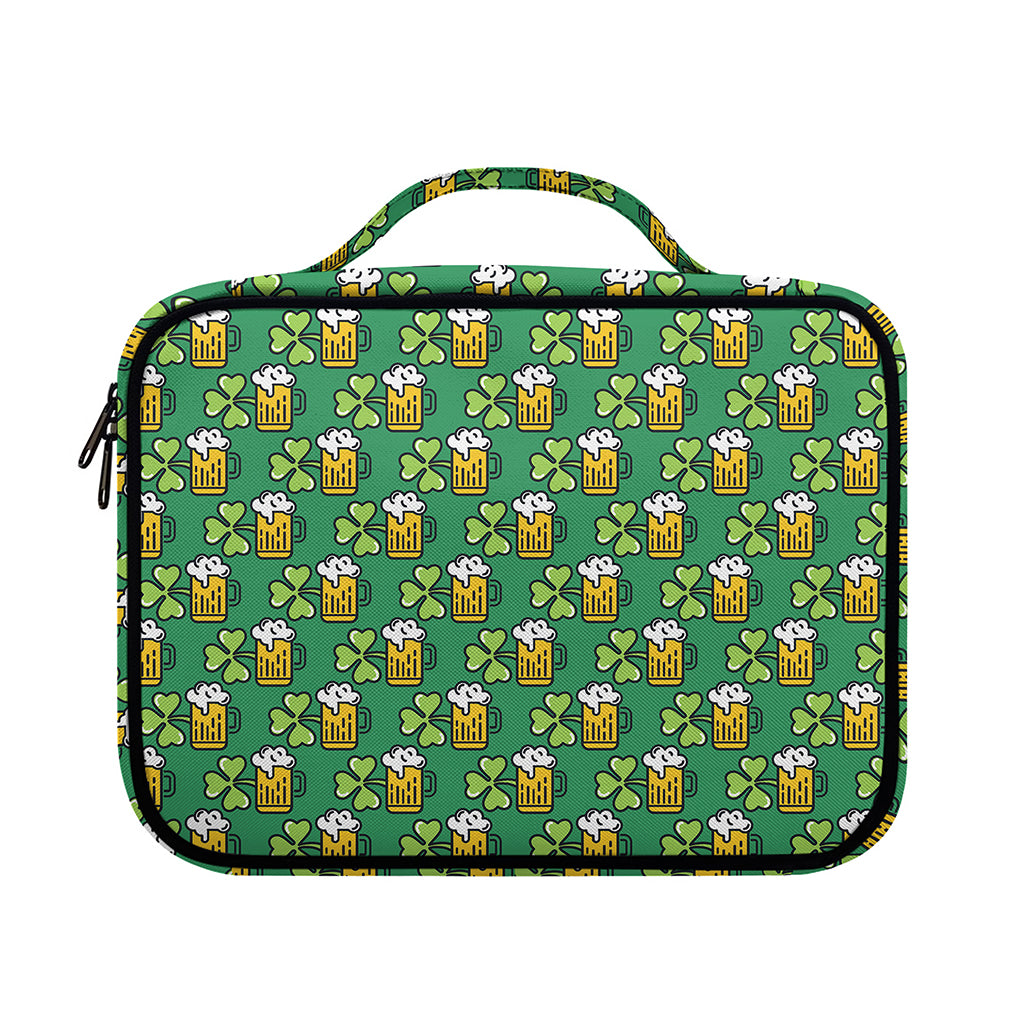 Cute Saint Patrick's Day Pattern Print Briefcase Bible Bag