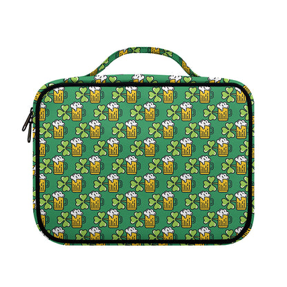 Cute Saint Patrick's Day Pattern Print Briefcase Bible Bag