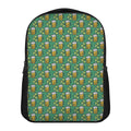 Cute Saint Patrick's Day Pattern Print Casual Backpack