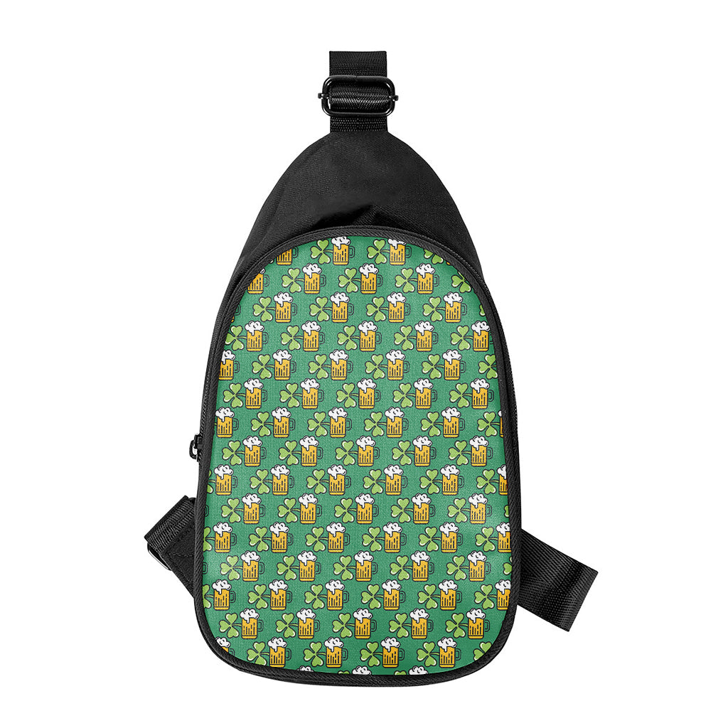 Cute Saint Patrick's Day Pattern Print Chest Bag
