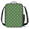 Cute Saint Patrick's Day Pattern Print Crossbody Lunch Bag