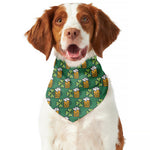 Cute Saint Patrick's Day Pattern Print Dog Bandana