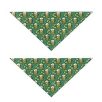 Cute Saint Patrick's Day Pattern Print Dog Bandana