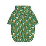 Cute Saint Patrick's Day Pattern Print Dog Zip Up Hoodie
