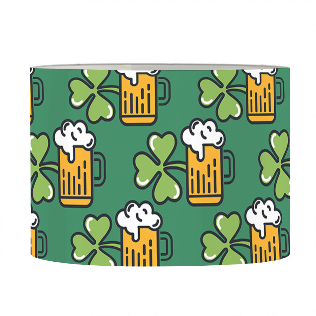 Cute Saint Patrick's Day Pattern Print Drum Lamp Shade