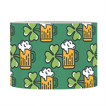 Cute Saint Patrick's Day Pattern Print Drum Lamp Shade