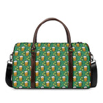 Cute Saint Patrick's Day Pattern Print Duffle Bag