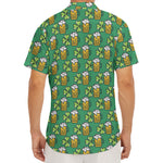 Cute Saint Patrick's Day Pattern Print Men's Deep V-Neck Shirt