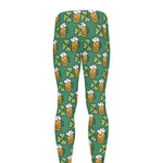 Cute Saint Patrick's Day Pattern Print Men's leggings