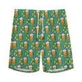 Cute Saint Patrick's Day Pattern Print Men's Athletic Shorts