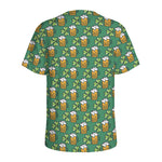 Cute Saint Patrick's Day Pattern Print Men's Sports T-Shirt