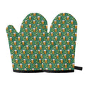 Cute Saint Patrick's Day Pattern Print Oven Mitts
