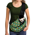 Cute Saint Patrick's Day Pattern Print Pet Sling Carrier