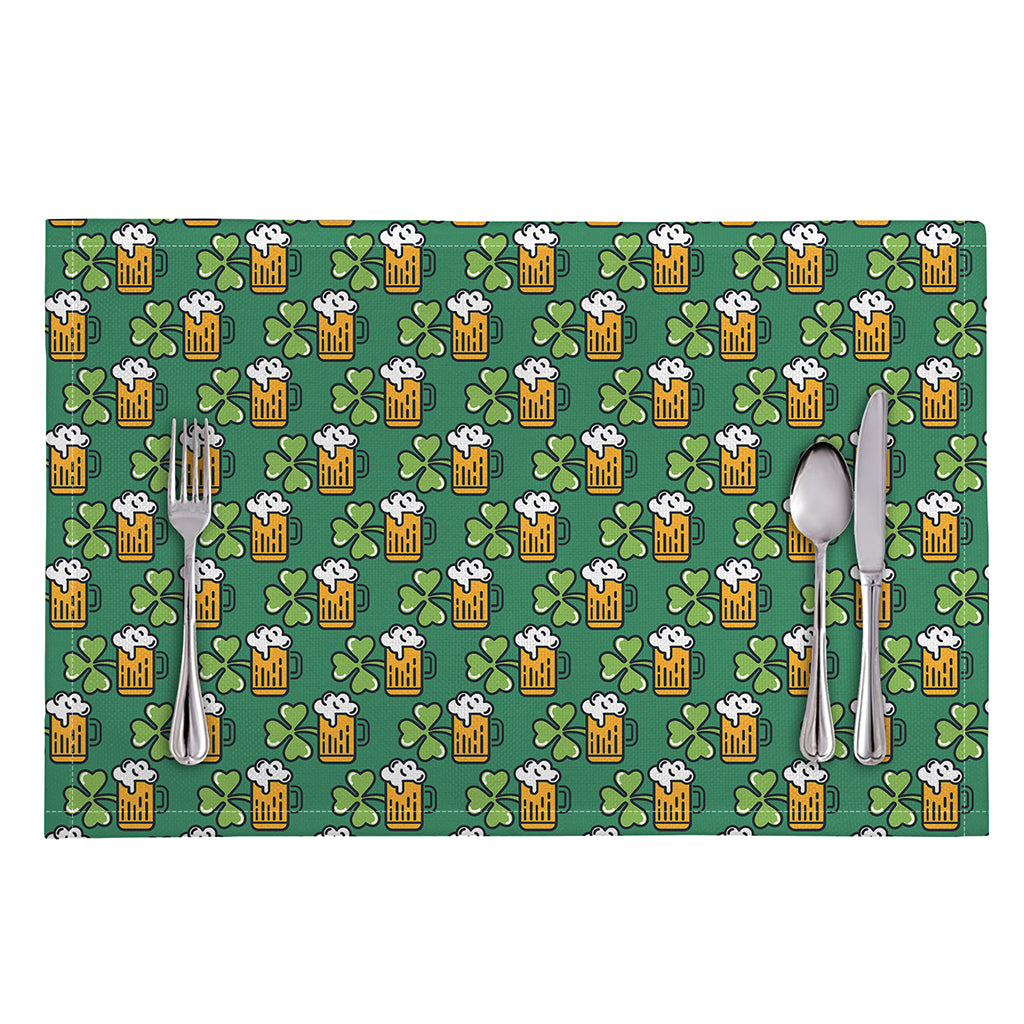 Cute Saint Patrick's Day Pattern Print Placemat