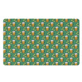 Cute Saint Patrick's Day Pattern Print Polyester Doormat