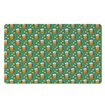 Cute Saint Patrick's Day Pattern Print Polyester Doormat