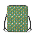 Cute Saint Patrick's Day Pattern Print Rectangular Crossbody Bag