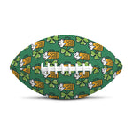 Cute Saint Patrick's Day Pattern Print Rugby Ball