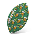 Cute Saint Patrick's Day Pattern Print Rugby Ball