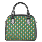 Cute Saint Patrick's Day Pattern Print Shoulder Handbag