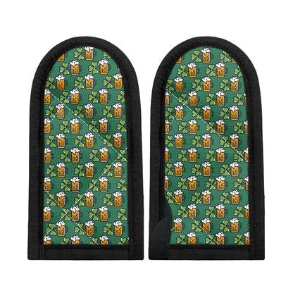 Cute Saint Patrick's Day Pattern Print Skillet Handle Cover