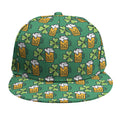 Cute Saint Patrick's Day Pattern Print Snapback Cap