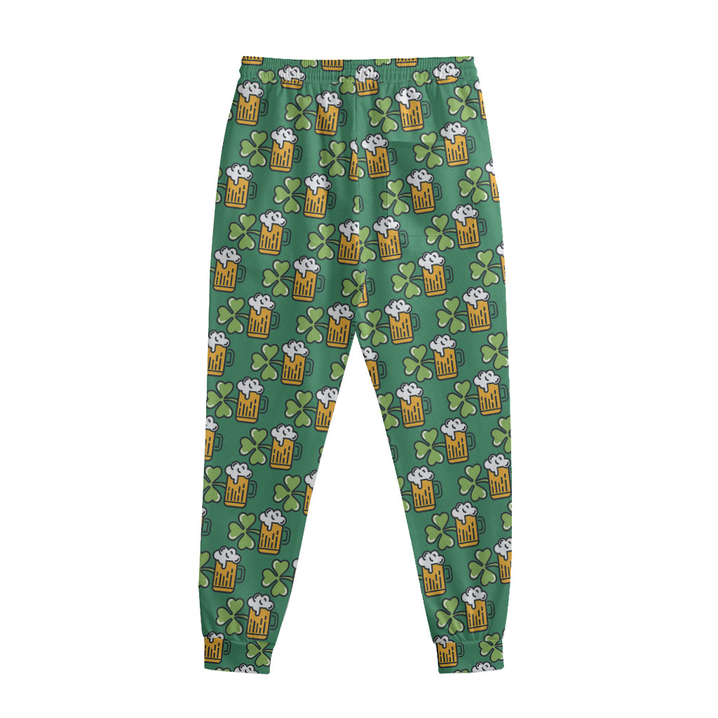Cute Saint Patrick's Day Pattern Print Sweatpants